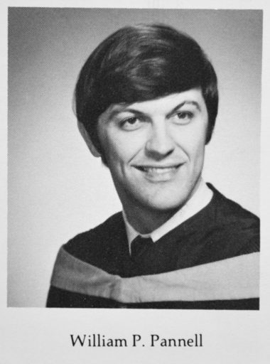 Dr. Bill Pannell, ’72.