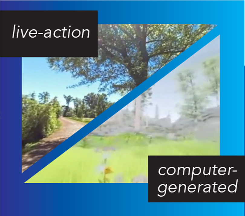 live-action vs. computer-generated
