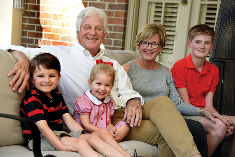 J. Ben and Donna Deal with grandchildren John, Ellyson and Judson