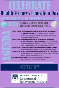 Health Sciences Education Day Flyer