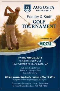 16062 Faculty Staff Golf Outing Invitation