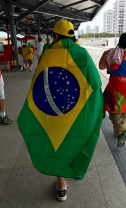 Me with Brazilian Flag 1a