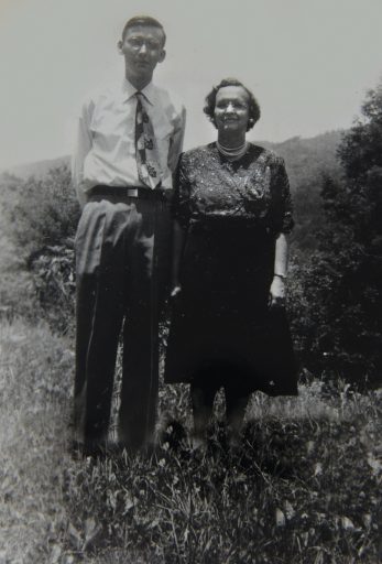 Jones and his mother, Lutie Mae Greene Jones.